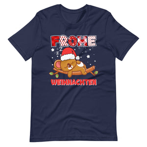 Frohe Weihnachten! Schlafmütze Design - Lustiges Weihnachtsshirt