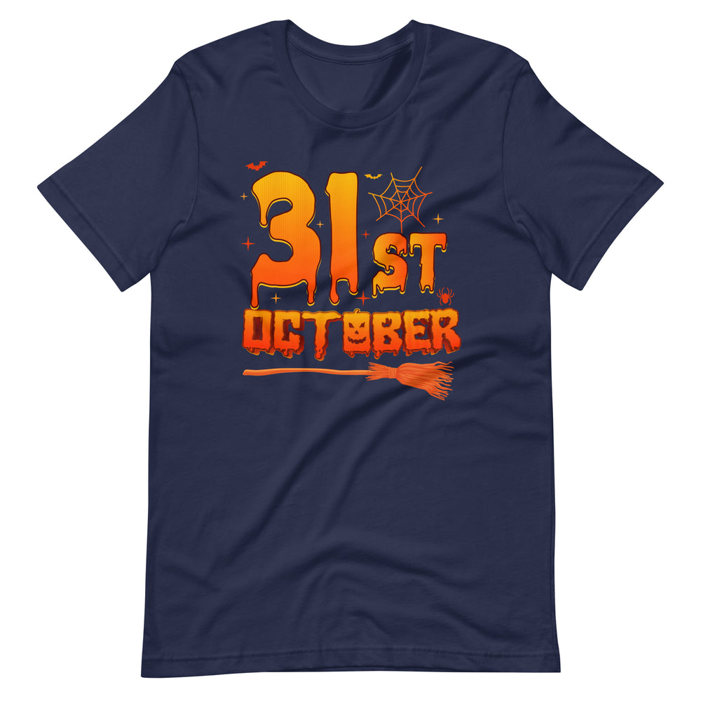 Halloween T-Shirt: 31. Oktober - Gruseliges Design für deinen Look!