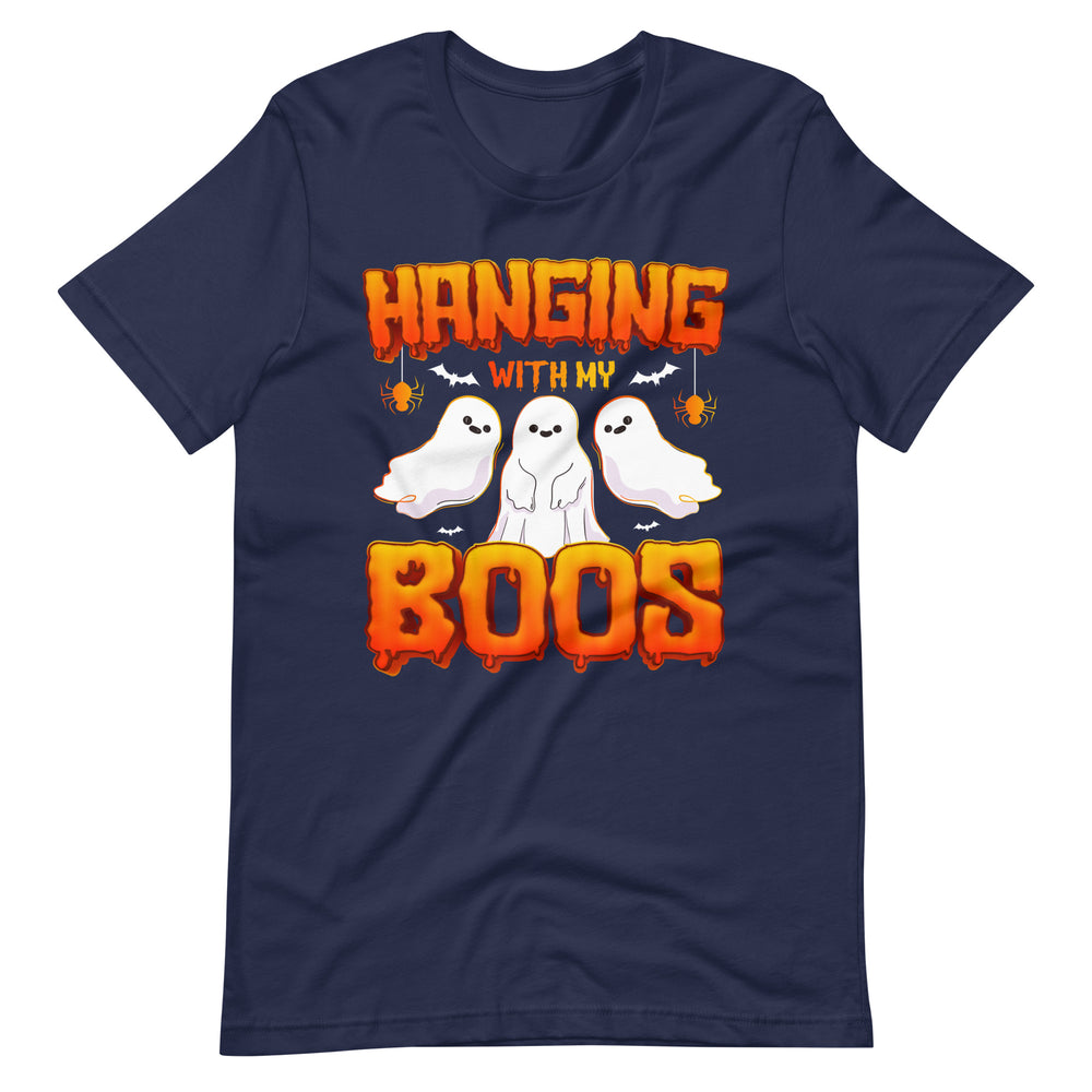Hanging with my BOOS - Gespenstisches Halloween T-Shirt
