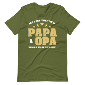 Papa und Opa - Ich ROCKE beide T-Shirt