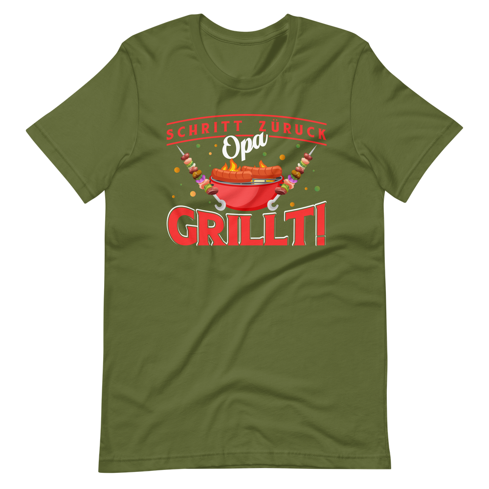 Schritt zurück, Opa grillt! T-Shirt