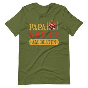 Papa GRILLT am besten! Lustiges BBQ T-Shirt