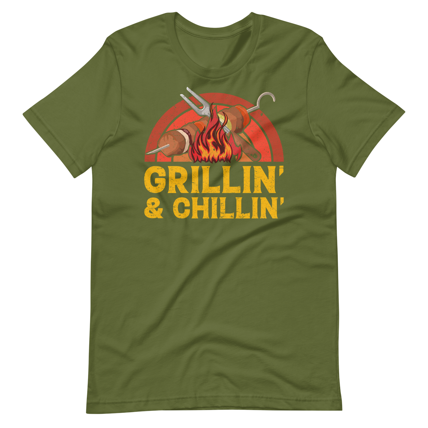 Grillin und Chillin. Entspannt grillen. T-Shirt