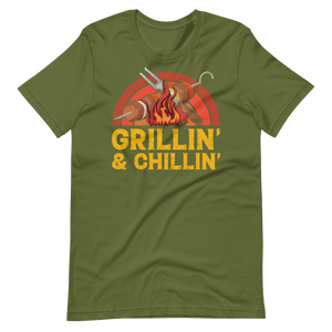 Grillin und Chillin. Entspannt grillen. T-Shirt