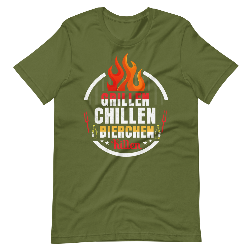 Grillen! Chillen! Bierchen Killen! T-Shirt