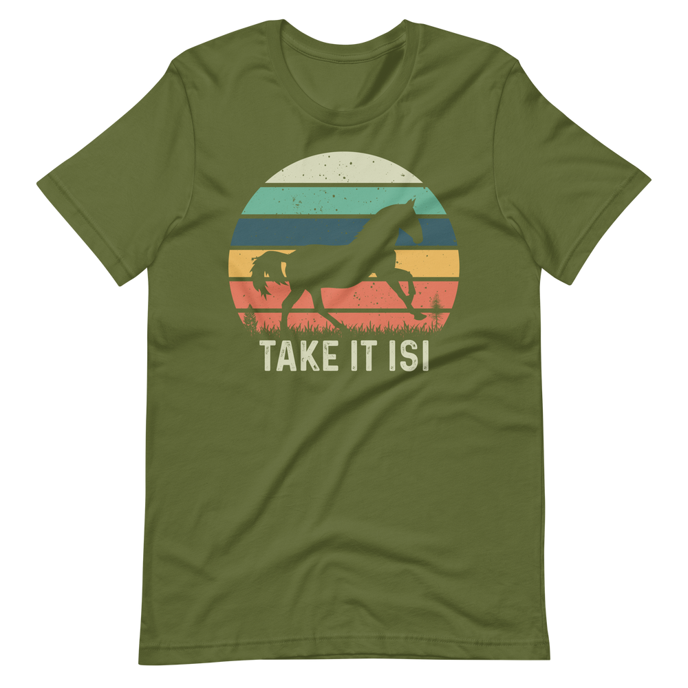 Pferde T-Shirt - Take it ISI!