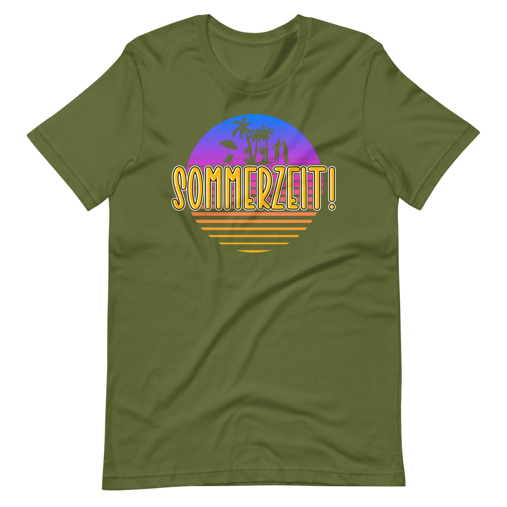 Sommer-T-Shirt "Sommerzeit!" | Fröhlicher Style