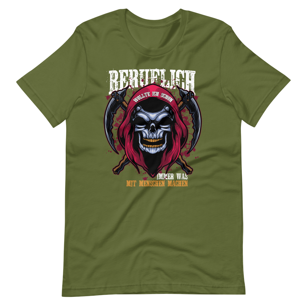 Lustiges T-Shirt "Beruflich mit Menschen!" | Witziger Spruch