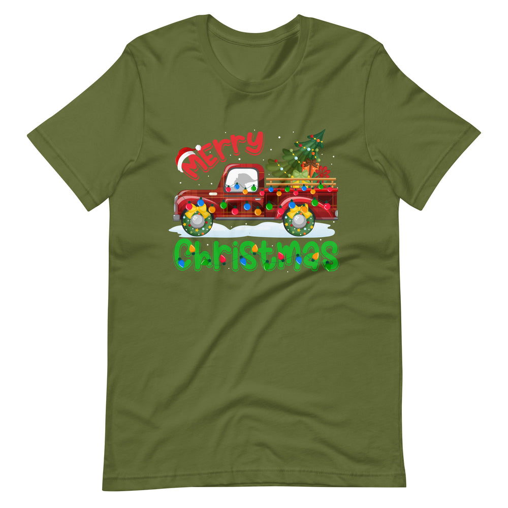 Merry Christmas Truck - Weihnachten T-Shirt