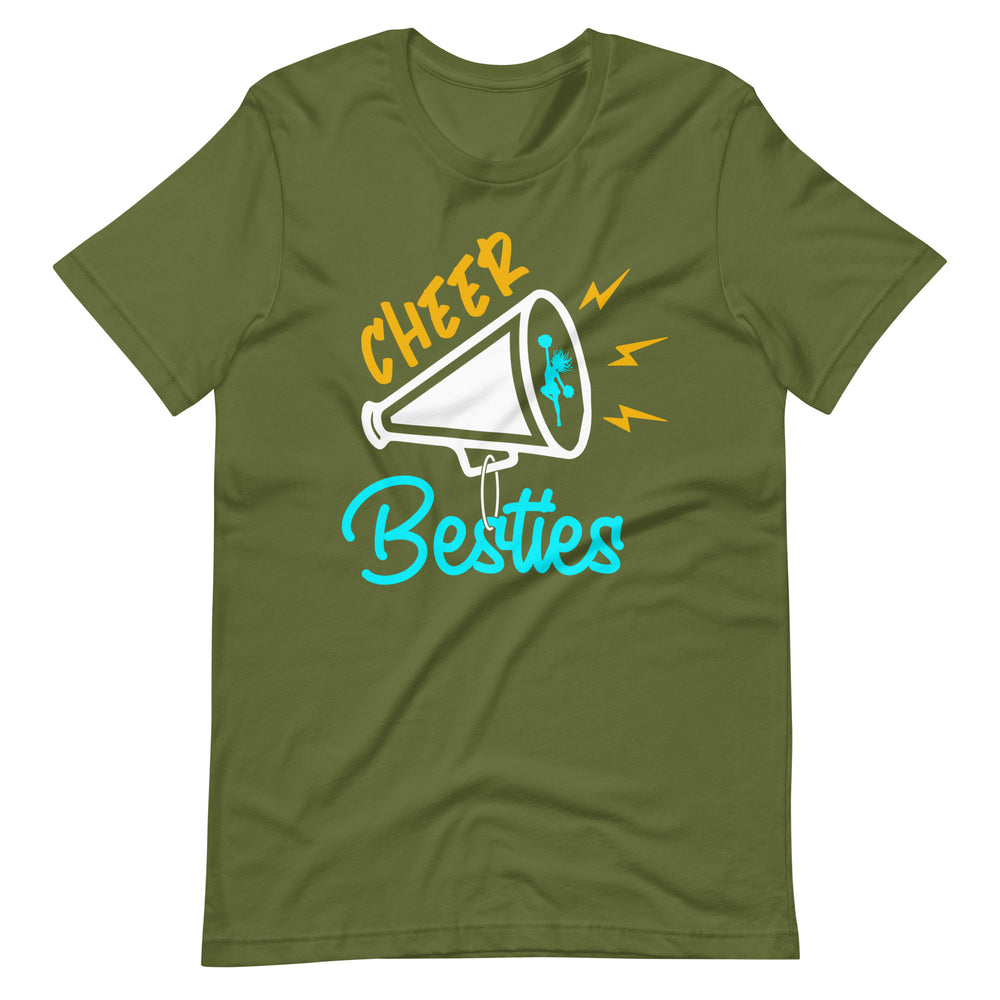 Unzertrennliche Bande: Cheer Besties T-Shirt für wahre Freundschaft!