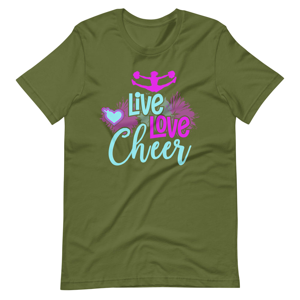 Live, Love, Cheer: Dein T-Shirt für pure Lebensfreude!