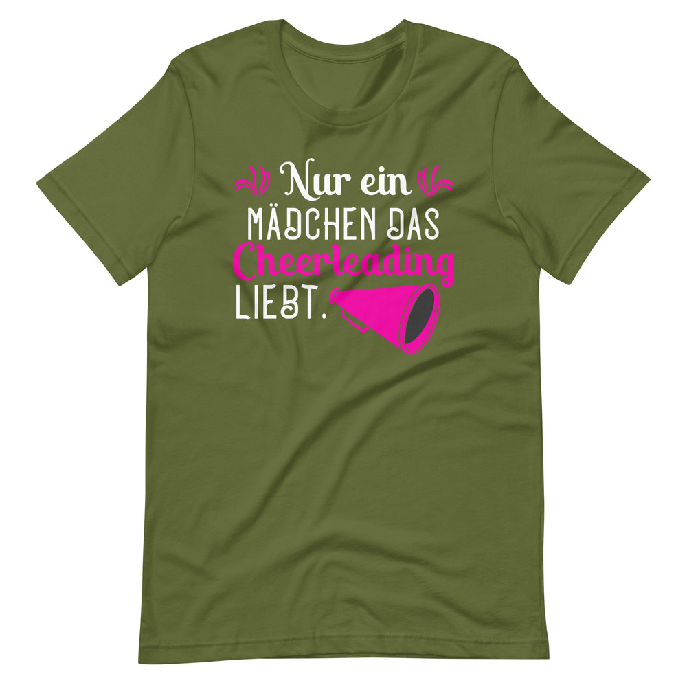 Lebe deine Leidenschaft: T-Shirt für Mädchen, die Cheerleading LIEBEN! Ein Statement in Stil