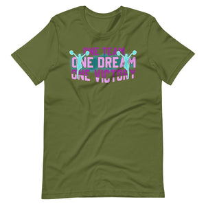 Erfolgreich vereint: One Team, One Dream, One Victory! Cheerleader T-Shirt für Sieg und Stil