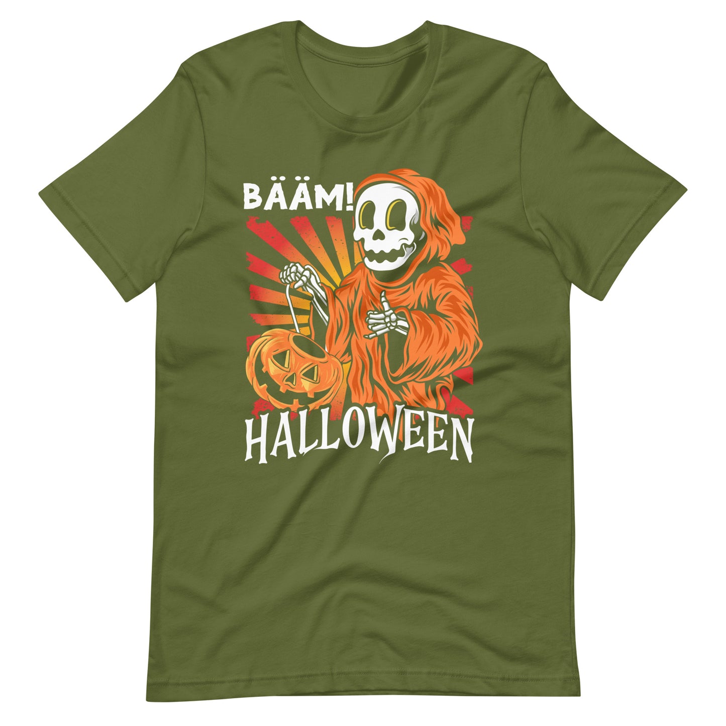 Halloween T-Shirt: Halloween Face - Bääm für Grusel und Style