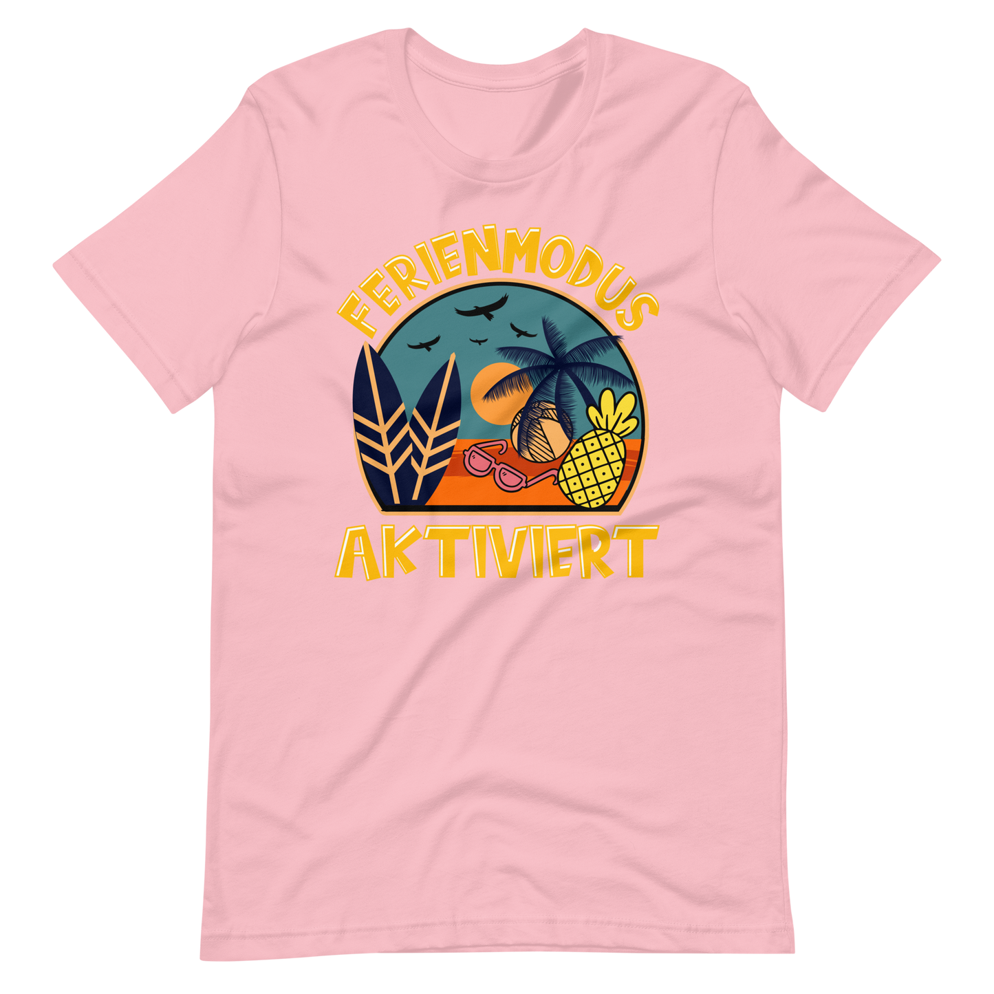 Lustiges T-Shirt "Ferienmodus aktiviert! Sommer ist da!" | Sommerliche Vibes