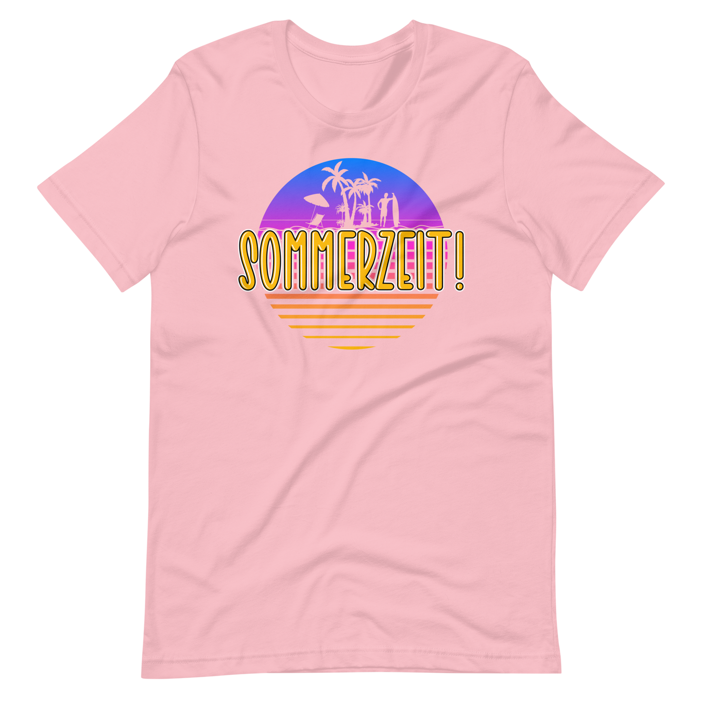 Sommer-T-Shirt "Sommerzeit!" | Fröhlicher Style