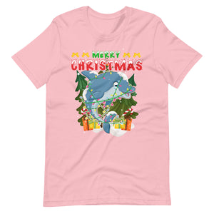 Merry Christmas Dolphin - Weihnachten Delfin T-Shirt