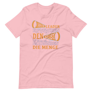 Cheerleader: Geist entfachen, Menge begeistern - Spruch T-Shirt