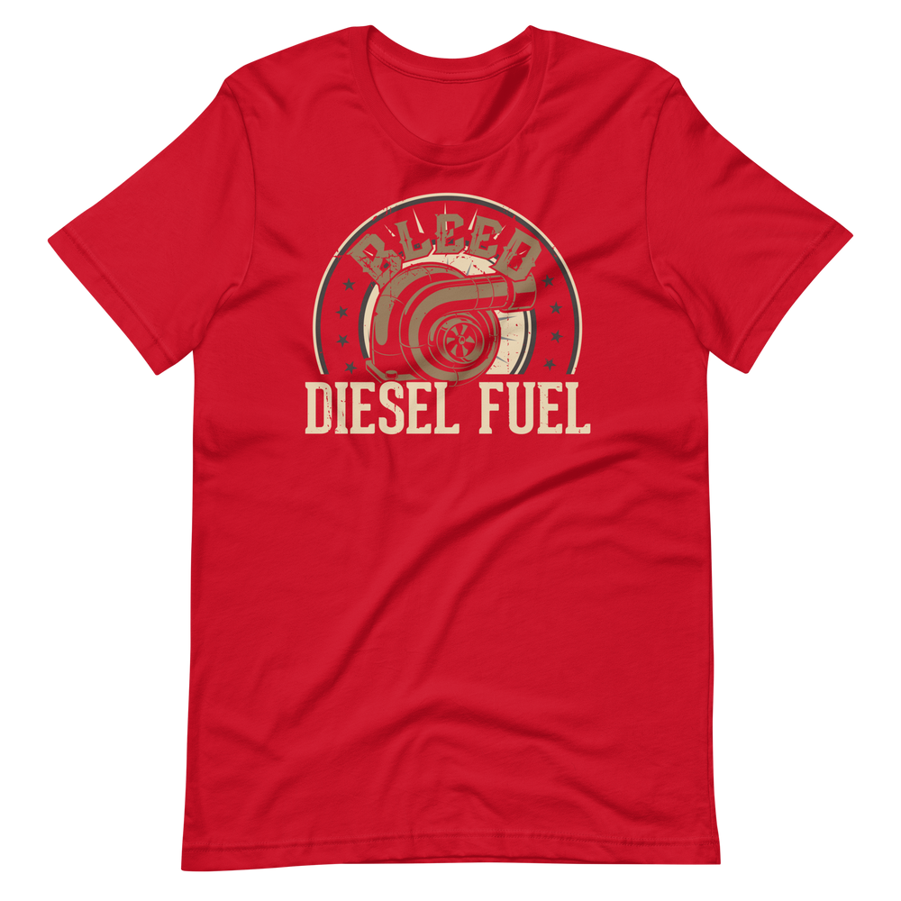 Bleed Diesel Fuel T-Shirt - Coole Diesel-Fans Kleidung