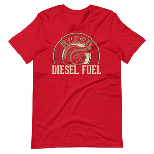 Bleed Diesel Fuel T-Shirt - Coole Diesel-Fans Kleidung