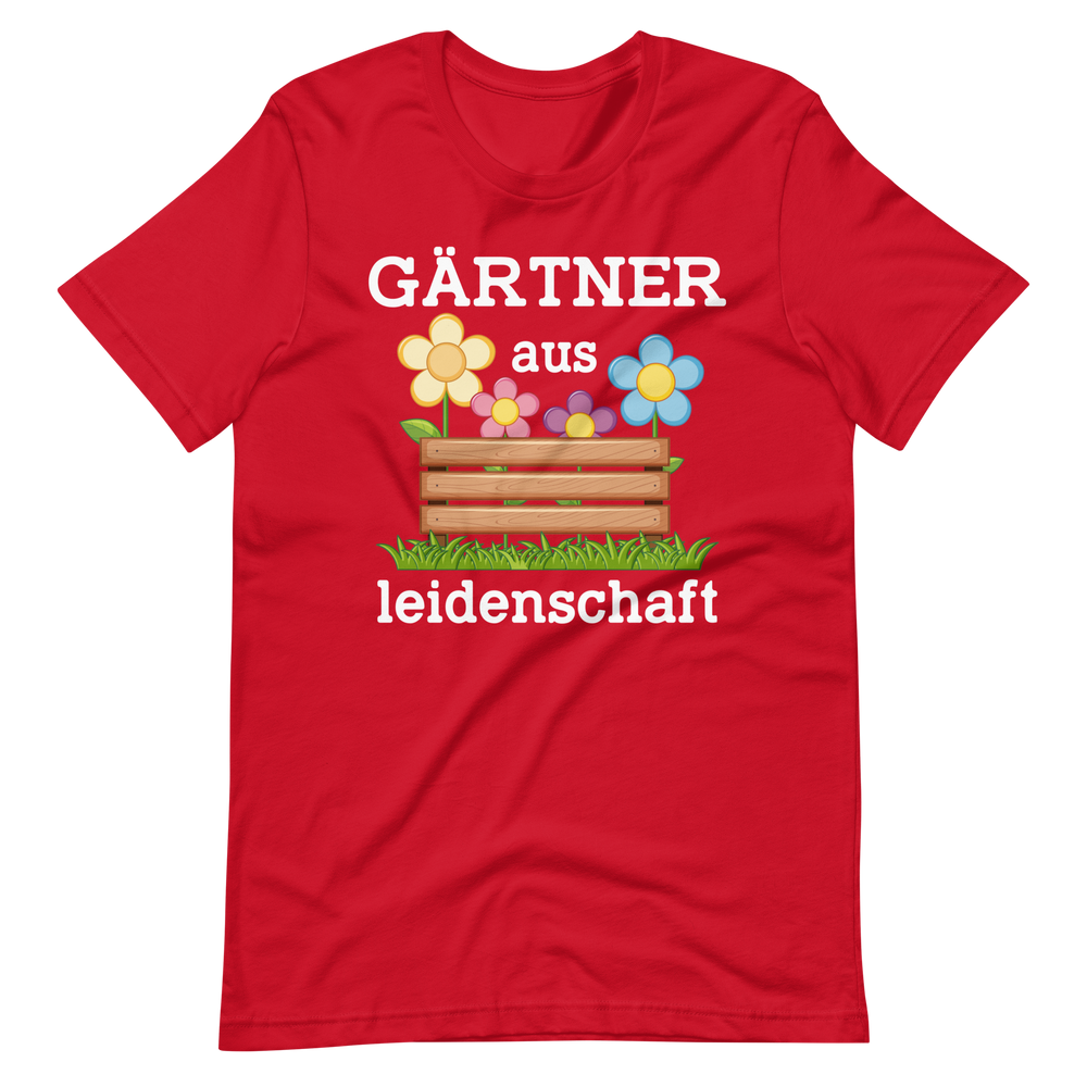 Gärtner aus Leidenschaft T-Shirt | Gartenarbeit T-Shirt