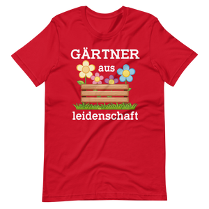 Gärtner aus Leidenschaft T-Shirt | Gartenarbeit T-Shirt