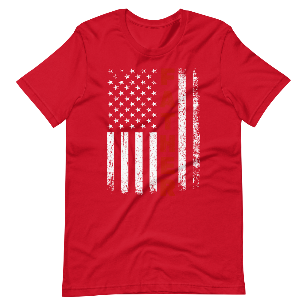 Vatertag T-Shirt mit US Flagge für den perfekten Fathers Day!