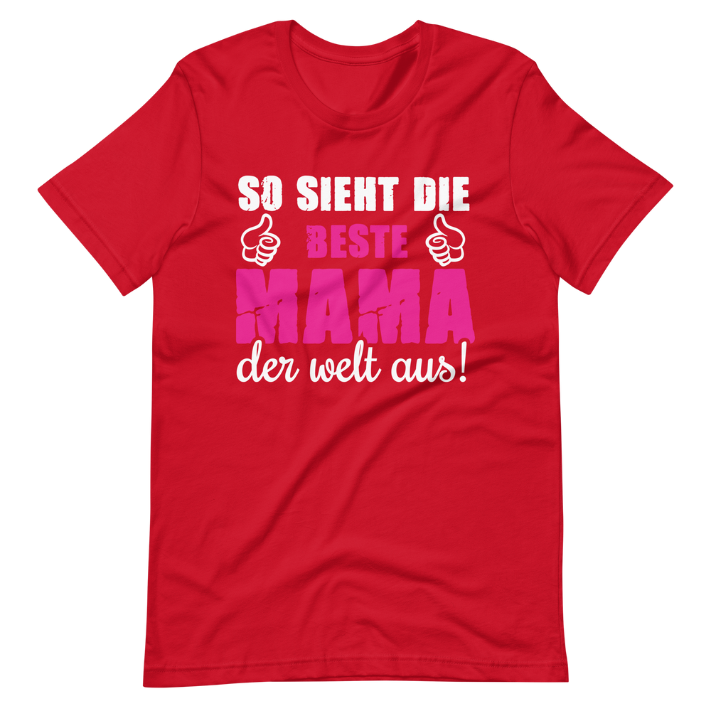 Beste Mama der Welt T-Shirt - Perfektes Geschenk für Muttertag