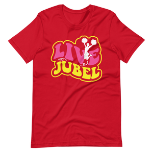 Live Jubel Cheer! T-Shirt für Damen und Mädchen