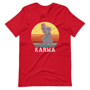 Karma CAT! T-Shirt | Lustiges Katzenmotiv