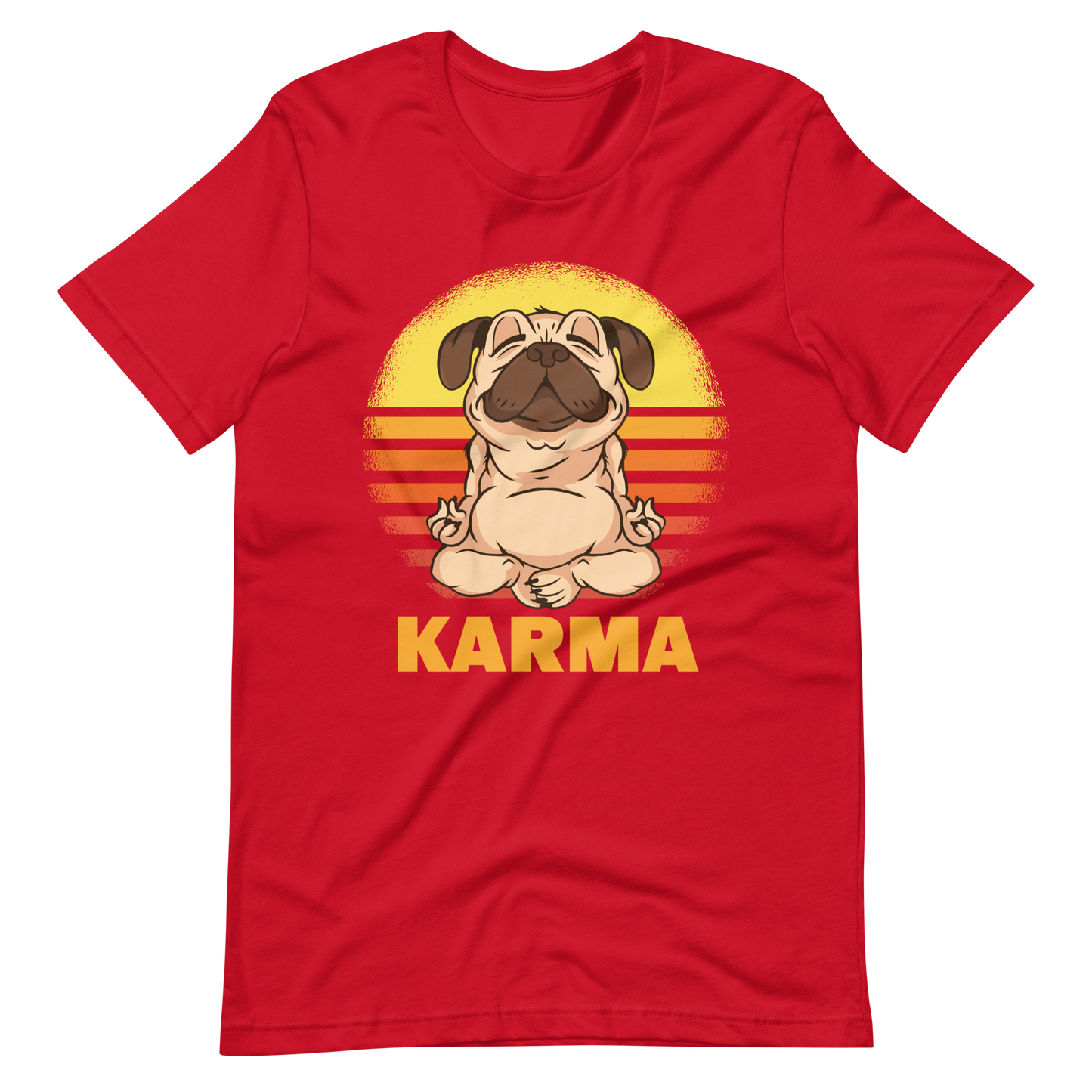 Karma Mops T-Shirt - Lustiges und stylisches Shirt für jeden Tag
