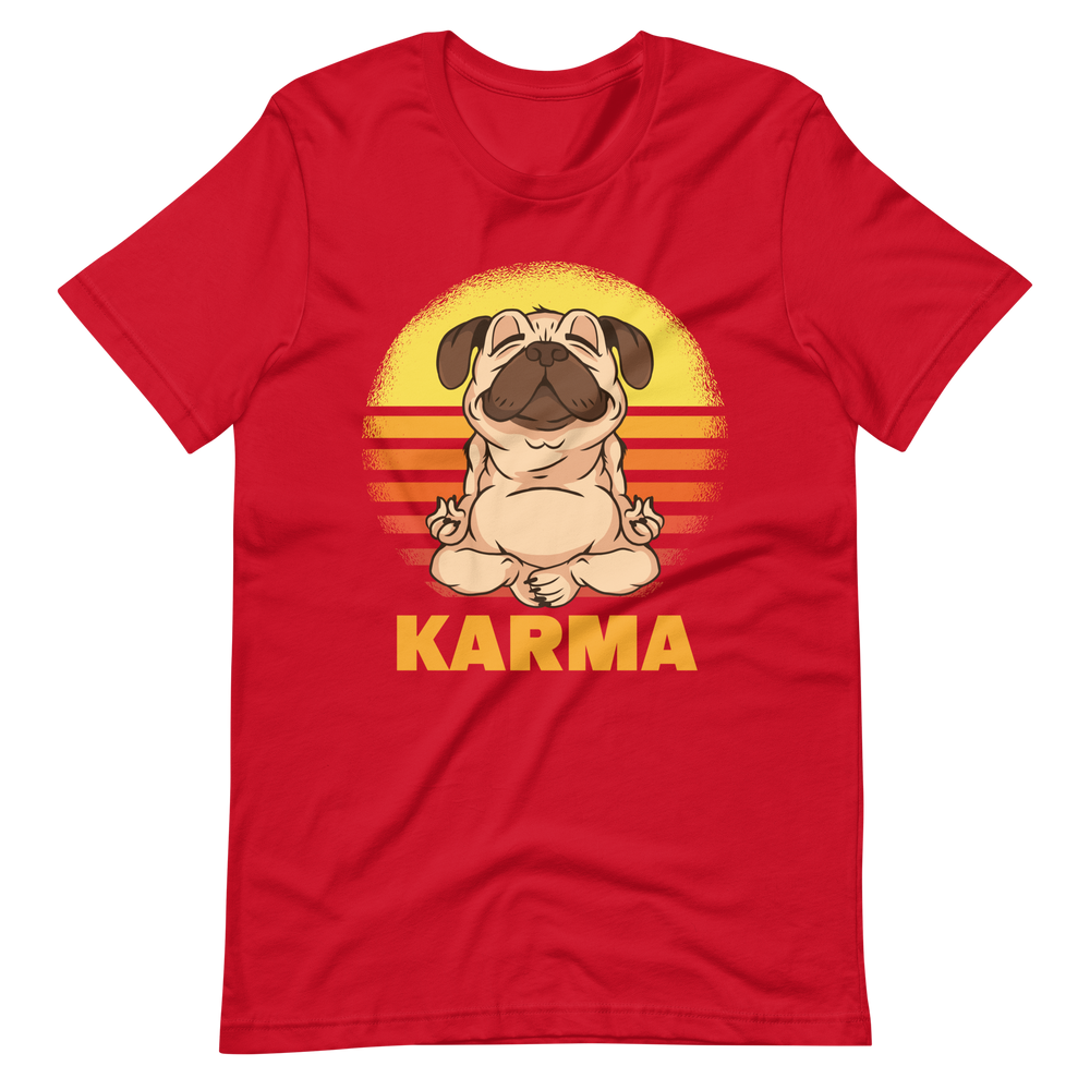 Karma Mops T-Shirt - Lustiges und stylisches Shirt für jeden Tag