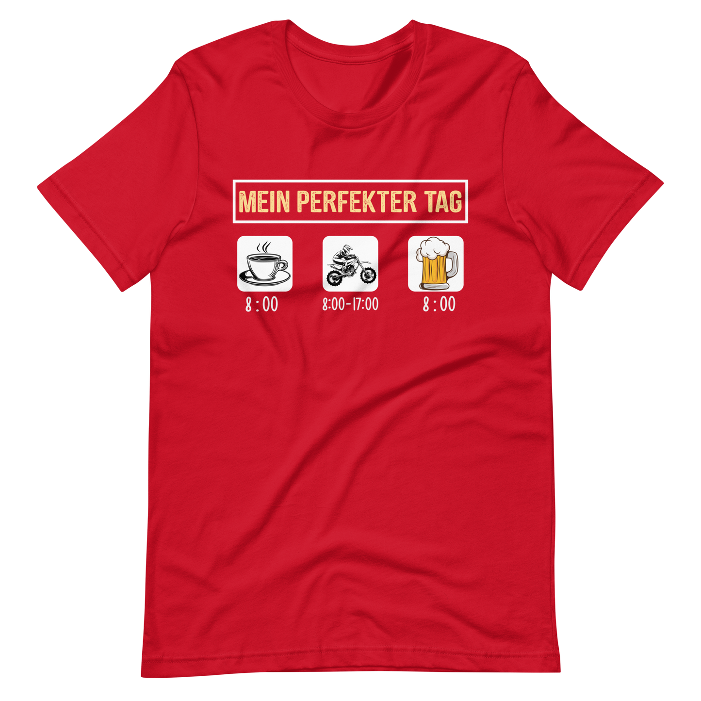 Motocross T-Shirt - Mein perfekter Tag!