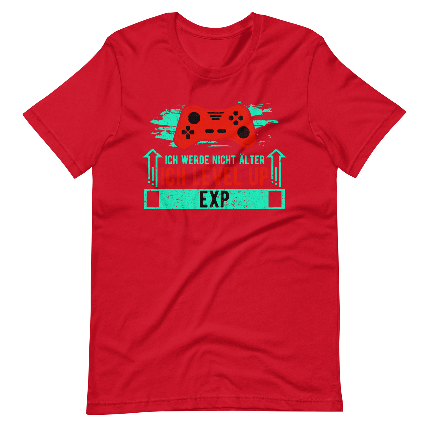 Ich werde nicht älter, ich level up! - Gamer T-Shirt