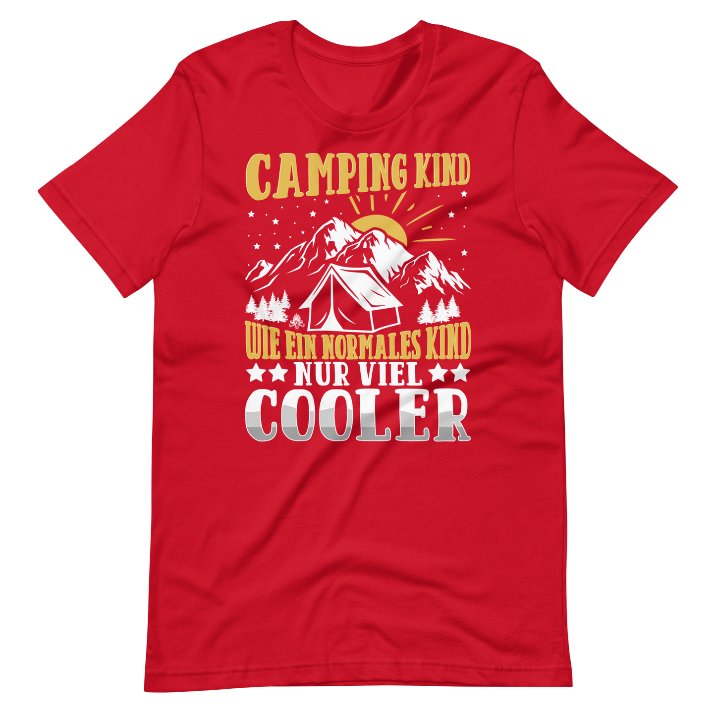 Camping Kind T-Shirt - Cooler als normal