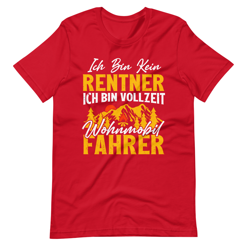 Vollzeit Wohnmobil Fahrer T-Shirt