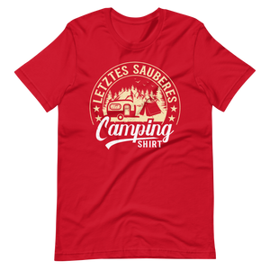 Mein letztes sauberes Camping Shirt - Lustiges T-Shirt für Camper!