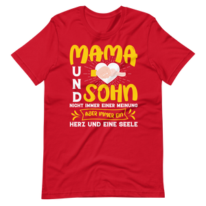 Mama und Sohn T-Shirt | Ein Herz und eine Seele