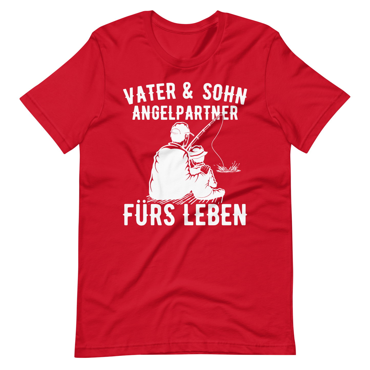 Vater und Sohn Angelpartner T-Shirt | Familienkleidung