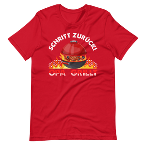 Schritt zurück! OPA grillt T-Shirt