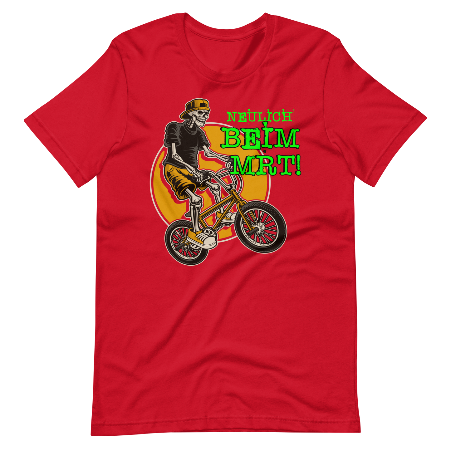 Mountainbike Action T-Shirt - Neulich beim MRT!