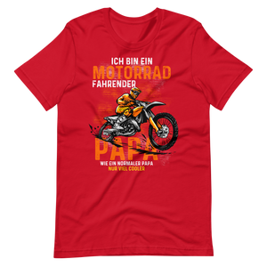 Motocross Papa T-Shirt | Cooler Spruch für Väter | Lustiges Geschenk