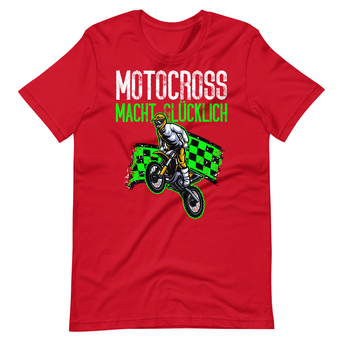 Motocross T-Shirt - Glücklich durch Adrenalin!