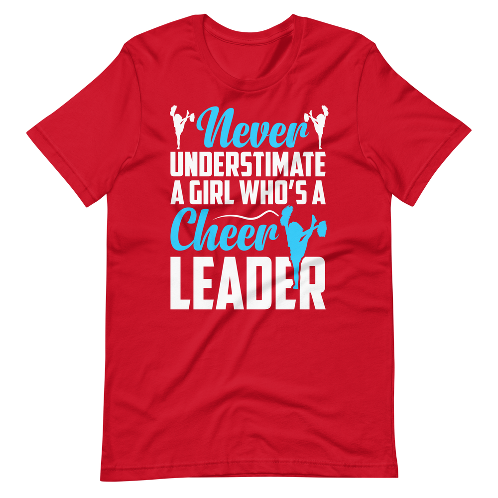 Cheerleader Shirt - Never Underestimate A Girl