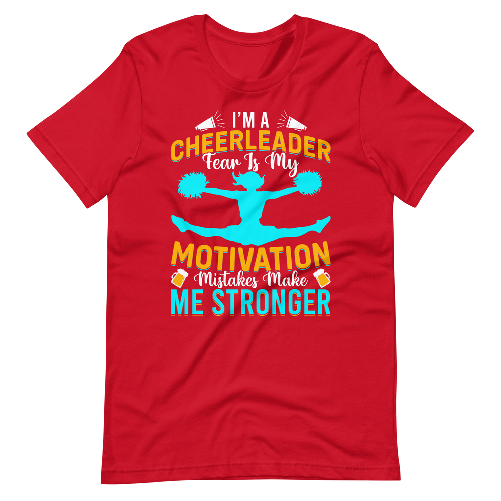 Motivation durch Angst - Cheerleader T-Shirt