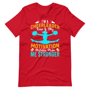 Motivation durch Angst - Cheerleader T-Shirt