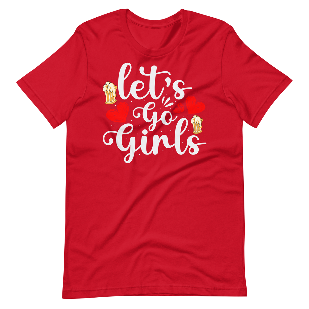 Let's Go Girls – Trendiges Cheerleader Shirt