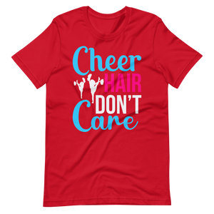 Cheer Hair Don't Care – Tolles Cheerleader Shirt