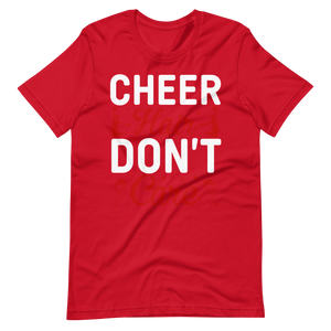 Cheer Hair Don't Care – Tolles Cheerleader Shirt