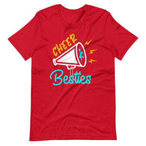 Unzertrennliche Bande: Cheer Besties T-Shirt für wahre Freundschaft!